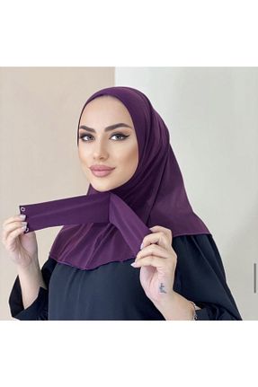 شال بنفش زنانه ویسکون my scarf - کد 176504616