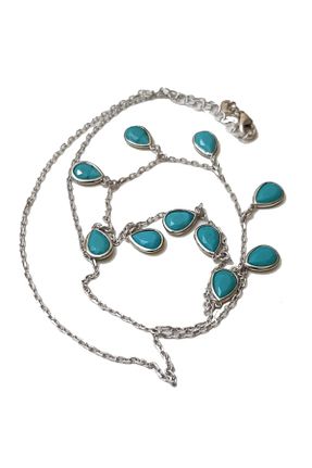 گردنبند نقره سفید زنانه 925 عیار Misiny - کد 44707247