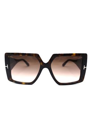 عینک آفتابی قهوه ای زنانه UV400 Tom Ford - کد 176419340