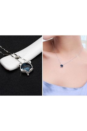 گردنبند نقره سفید زنانه 925 عیار Misiny - کد 44706644