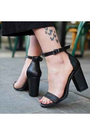 کفش پاشنه بلند کلاسیک مشکی زنانه پارچه shopcolic - کد 176853417