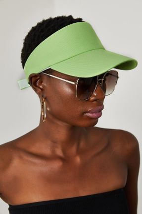 کلاه سبز زنانه پنبه (نخی) کد 109383102