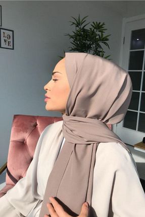 شال قهوه ای زنانه Medine İpeği VALORSCARF - کد 167647190