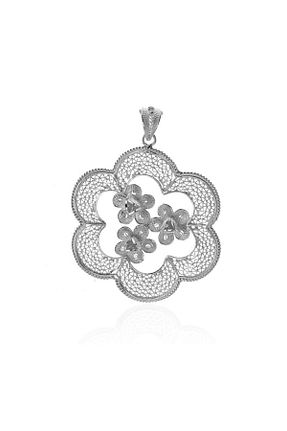 گردنبند نقره سفید زنانه 925 عیار Misiny - کد 44706613