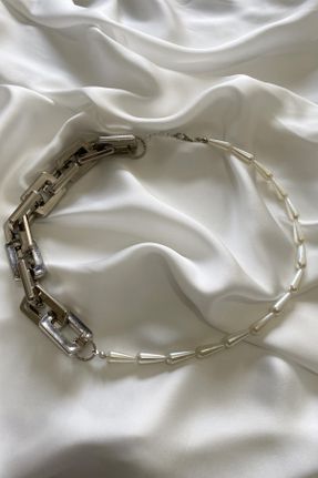 گردنبند جواهر زنانه مروارید کد 176747889