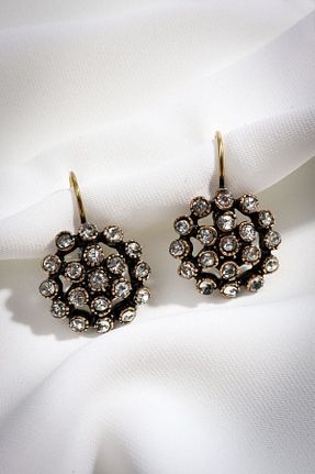 گوشواره جواهر طلائی منجق Süspüs Accessories - کد 177508802