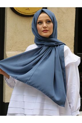 شال سرمه ای زنانه Medine İpeği Genel Markalar - کد 46435168