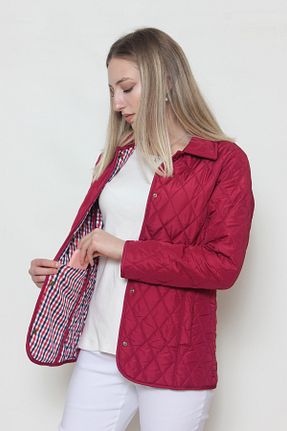 کاپشن زرشکی زنانه رگولار Cottoncool - کد 177424421