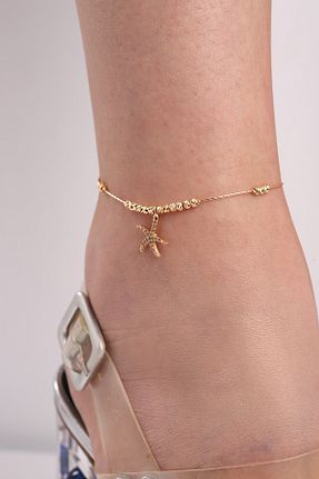 خلخال نقره طلائی زنانه Bilsen Store - کد 177581301