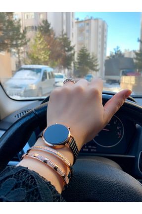 ساعت مچی مشکی زنانه 36 میلی متر İSTLİV - کد 77240586