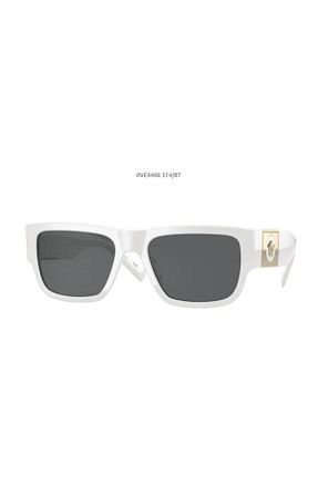 عینک آفتابی سفید زنانه UV400 Versace - کد 177325355