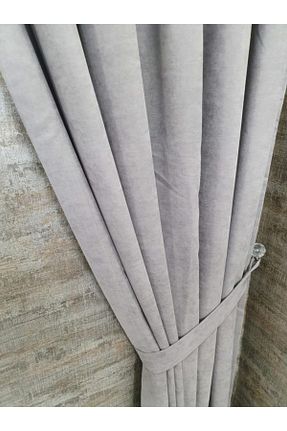 پرده زمینه طوسی قابل شستشو BBB - کد 60229302