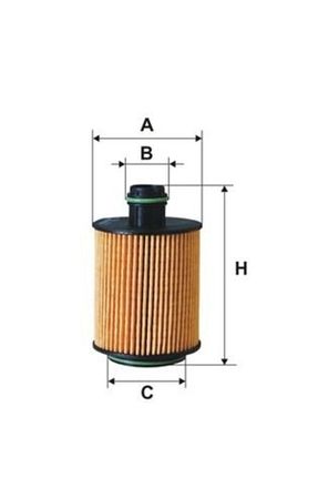 فیلتر روغن خودرو Bosch - کد 60578462