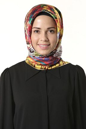 روسری زرد 90 x 90 Misiny - کد 44602768