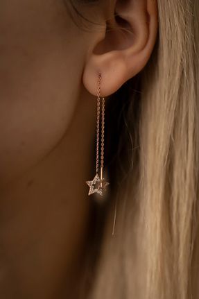گوشواره نقره زنانه 925 عیار Ninova Silver - کد 49612929