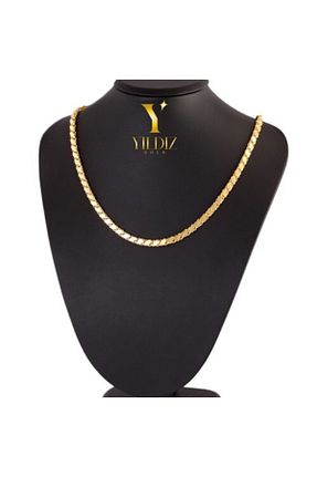 گردنبند جواهر طلائی زنانه روکش طلا Yıldız Gold İmitasyon - کد 62196616