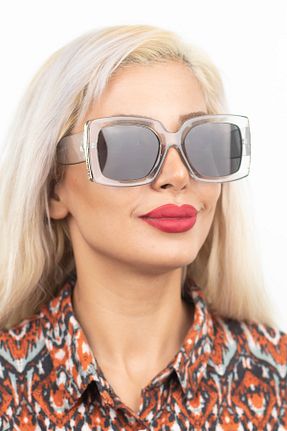 عینک آفتابی طوسی زنانه UV400 Focus On - کد 162446028