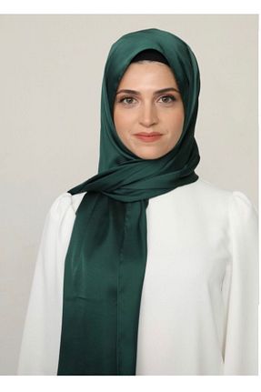 روسری سبز پنبه پلی استر ALLURİNG - کد 114817393