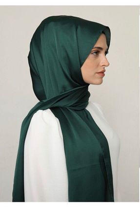 روسری سبز پنبه پلی استر ALLURİNG - کد 114817393
