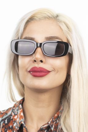 عینک آفتابی مشکی 52 UV400 استخوان کد 168108120