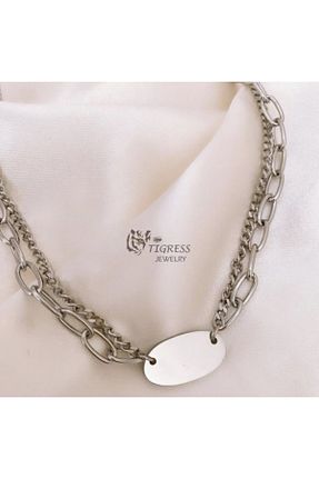 گردنبند استیل ( فولاد ) زنانه استیل (فولاد) CEBECİ TİCARET - کد 154436348