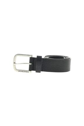کمربند مشکی مردانه پلی اورتان Jack & Jones - کد 2463591