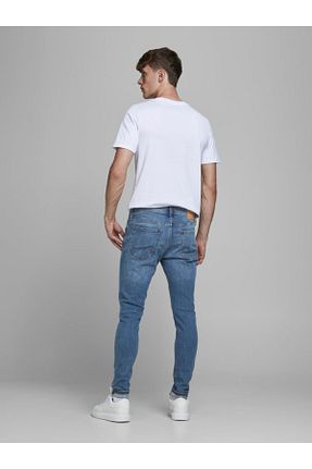 شلوار جین سرمه ای مردانه پاچه لوله تفنگی Jack & Jones - کد 6301768
