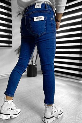 شلوار آبی مردانه لیکرا Denim Shorty - کد 186499980