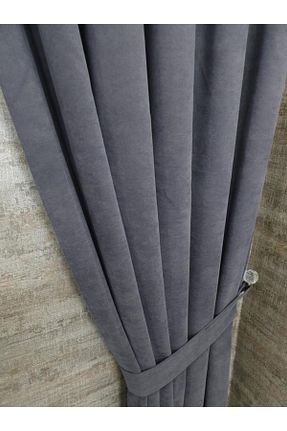 پرده زمینه طوسی قابل شستشو BBB - کد 60229280