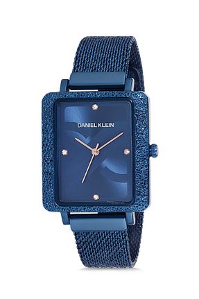 ساعت مچی سرمه ای زنانه 31-35 میلی متر Daniel Klein - کد 34076594