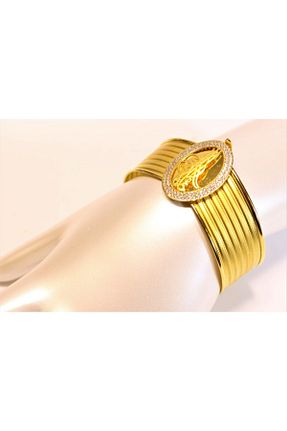 دستبند طلا زرد زنانه 8 عیار Güler Kuyumculuk - کد 60704285