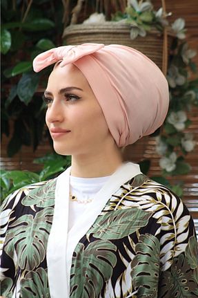 کلاه شنا صورتی زنانه Sahra Şal Dünyası - کد 118979644