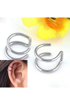گوشواره استیل (فولاد) زنانه استیل ضد زنگ Jaida Moda - کد 156264360