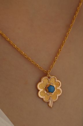 گردنبند طلا زرد زنانه 14 عیار MİLET KUYUMCULUK - کد 189512543