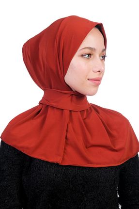 شال نارنجی زنانه ویسکون my scarf - کد 176504512