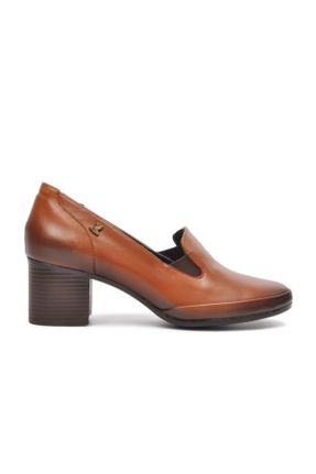 کفش کژوال قهوه ای زنانه چرم طبیعی کد 192182929