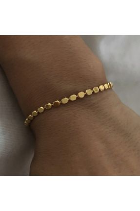 دستبند جواهر طلائی زنانه کد 192312901