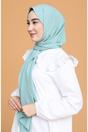 شال سبز زنانه پنبه ای Levidor - کد 192928256
