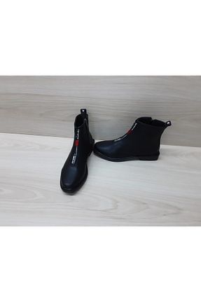 بوت / نیم بوت مشکی زنانه پلی اورتان BELPİNO - کد 63104476