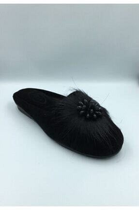 دمپائی مشکی زنانه پارچه ای Asya - کد 63976706