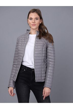 کت طوسی زنانه رگولار Basics&More - کد 64790488