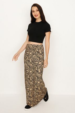 دامن بژ زنانه ویسکون Select Moda - کد 193128930