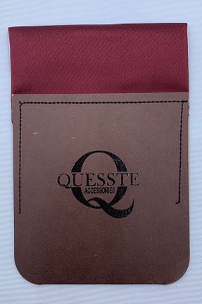 دستمال جیبی زرشکی مردانه میکروفیبر Quesste Accessory - کد 176252576