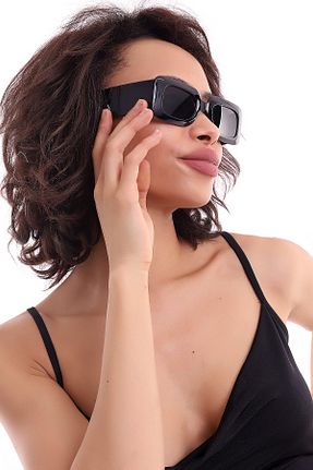 عینک آفتابی مشکی زنانه UV400 Gözlük marketi - کد 193791447