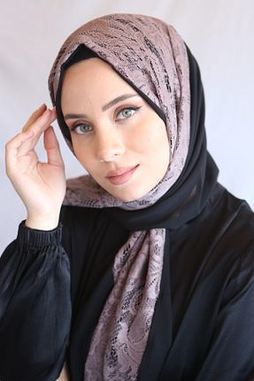 روسری مشکی پلی استر Argite - کد 194314797