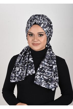 شال مشکی زنانه پلی استر OykumBone - کد 181358708