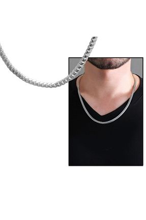 گردنبند استیل ( فولاد ) طوسی مردانه استیل (فولاد) Online Hediye Sepeti - کد 194566338