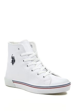 کفش کژوال سفید زنانه پاشنه کوتاه (1 - 4 سانتی متر) U.S. Polo Assn. - کد 195181909