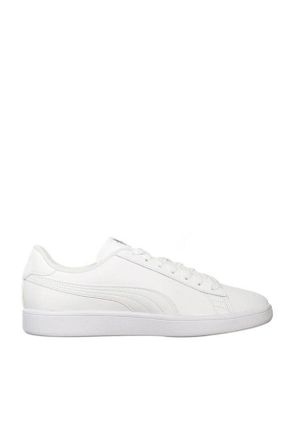 کفش اسنیکر سفید مردانه بند دار Puma - کد 195184403