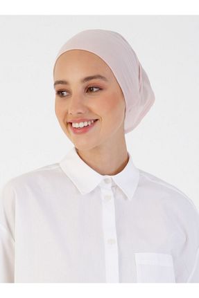 کلاه شنای حجاب صورتی زنانه Ecardin - کد 195404226